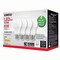 4Pk - Satco 9.5w 120v A19 LED Bulb E26 Medium Base 2700k Warm White - 60w-equiv